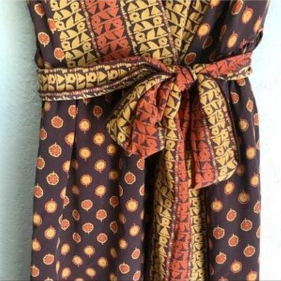 ANNA SUI ~ Gossip Girl Collection ~ Silk Wrap Dress ~ So Cute! Size Small - Picture 6 of 9